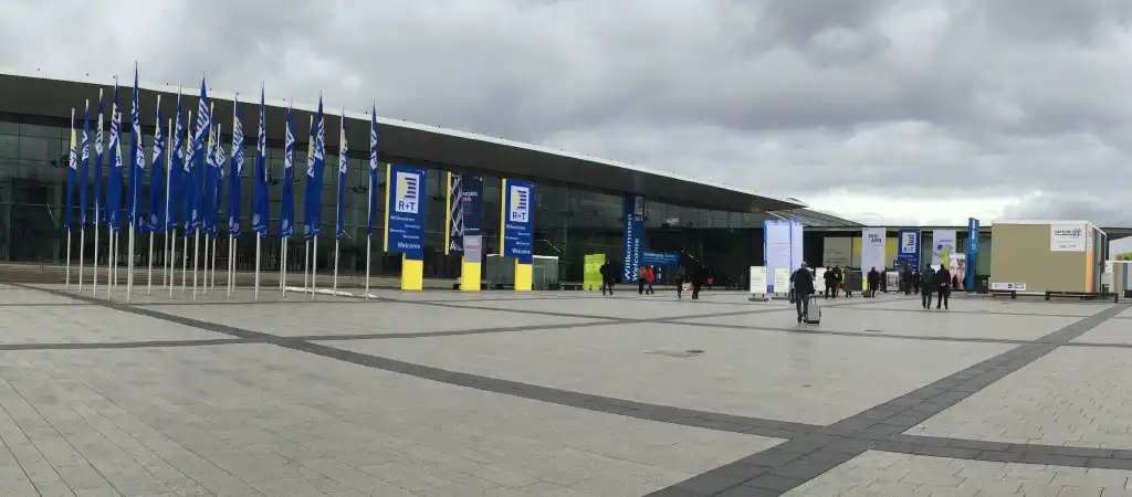 Exterior of RT Trade Fair 2015 Stuttgart Germany