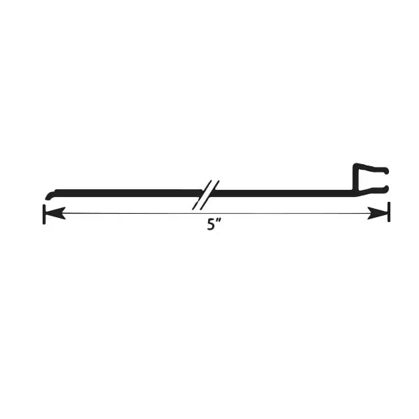 RA-4005 heavy Brush retainer line drawing