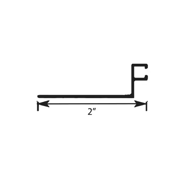 RA-4008 Aluminum retainer Line drawing