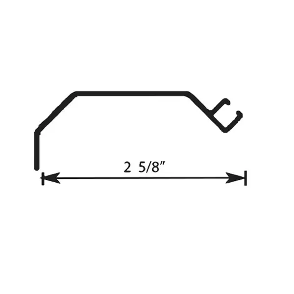 RA-4009 Aluminum retainer for brush seals