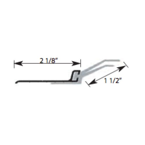Sa-1106 Side and Top Aluminum seal line drawing