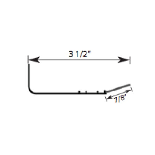 elton sr-9003 side and top rigid pvc reverse angle line drawing