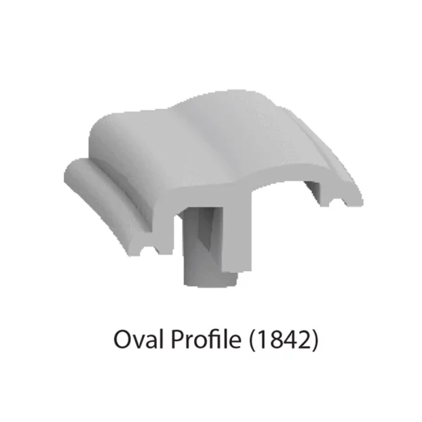 Elton Manufacturing Injection Molded Oval for ED1842 Profile